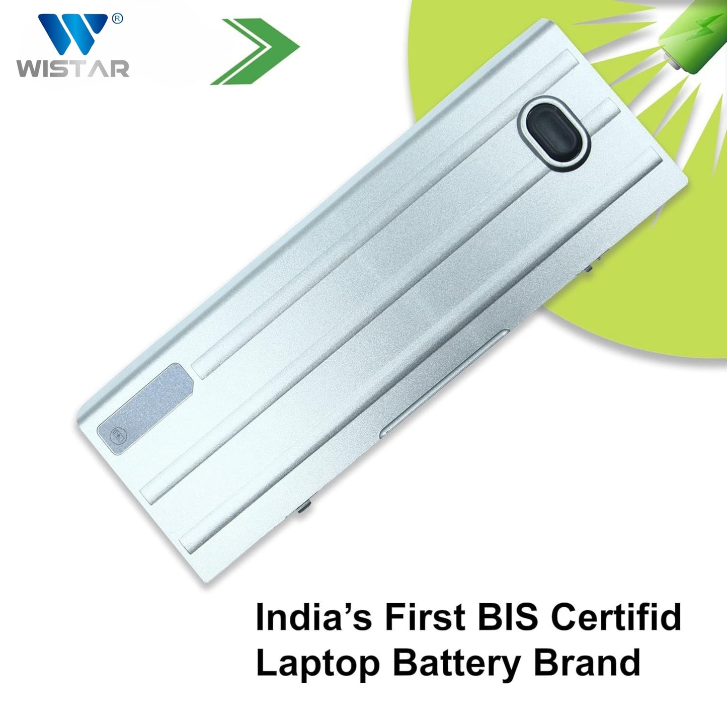 Wistar® Laptop Battery – Compatible with Battery for Dell Latitude D620 D620 ATG D630 D630 ATG D630N D631 Precision M2300 | P/N : GD775 GD776 GD787 KD489 KD491 KD492 | 6 Cell