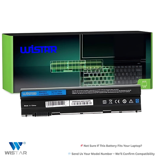 Wistar® Laptop Battery – Compatible with Battery for Dell Latitude E5420 E6420 E6430 E6520 E6530 | 6 Cell | T54FJ, 8858X, M5Y0X, N3X1D, 04NW9,