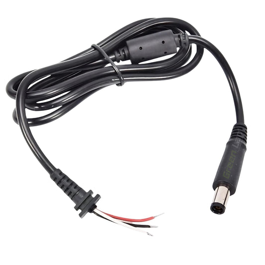 GREEN LAP - FRESH ENERGY® Replacement Laptop Adapter DC 3 Pin Cable Tip Size - (7.4mm × 5.0mm Pin) – Compatible with Dell Big Pin Tip Models – DC Power Cord Only, Not Charger