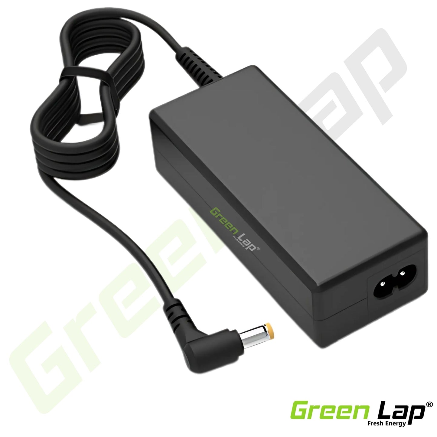 Green Lap – Fresh Energy® Laptop Adapter Charger – Compatible Replacement for Acer Laptops – 19V Output – (5.5mm × 2.5mm Pin) – Available in 65W | 90W