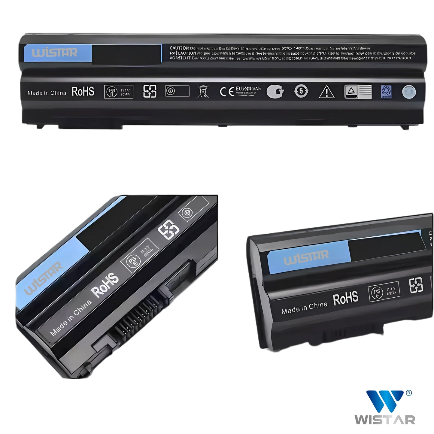 Wistar® Laptop Battery – Compatible with Battery for Dell Latitude E5420 E6420 E6430 E6520 E6530 | 6 Cell | T54FJ, 8858X, M5Y0X, N3X1D, 04NW9,