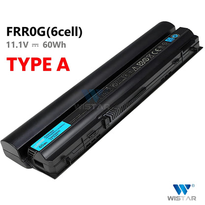 Wistar® Laptop Battery – Compatible with Battery for Dell Latitude E6220, E6230, E6320, E6330, E6120, E6430s | P/N : FRR0G, RFJMW, J79X4, K4CP5 | 6 Cell