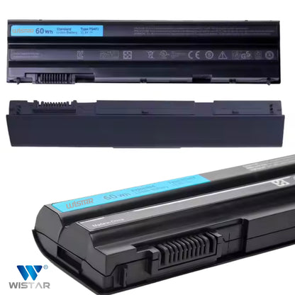 Wistar® Laptop Battery – Compatible with Battery for Dell Latitude E5420 E6420 E6430 E6520 E6530 | 6 Cell | T54FJ, 8858X, M5Y0X, N3X1D, 04NW9,