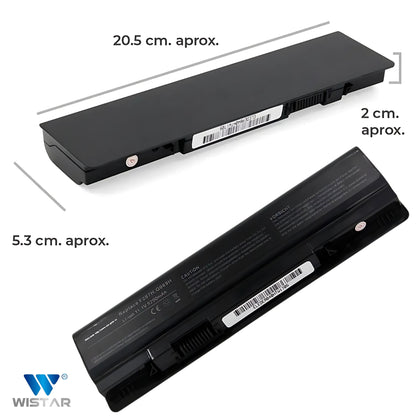 Wistar® Laptop Battery – Compatible with Battery for Dell A840, A860, 1014, 1015, 1088 | P/N : F286H,F287H, PP37L, PP38L, G066H | 6 Cell