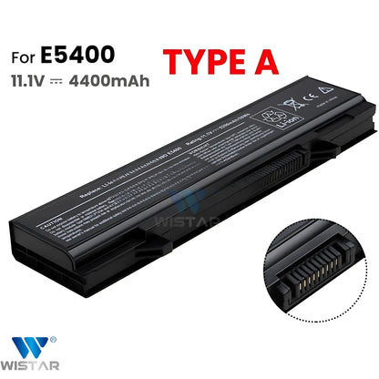 Wistar® Laptop Battery – Compatible with Battery for Dell Latitude E5400, E5410, E5500, E5510 | P/N : KM742, KM668, | 6 Cell
