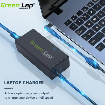 Green Lap – Fresh Energy® Laptop Adapter Charger – Compatible Replacement for Acer Laptops – 19V Output – (5.5mm × 2.5mm Pin) – Available in 65W | 90W