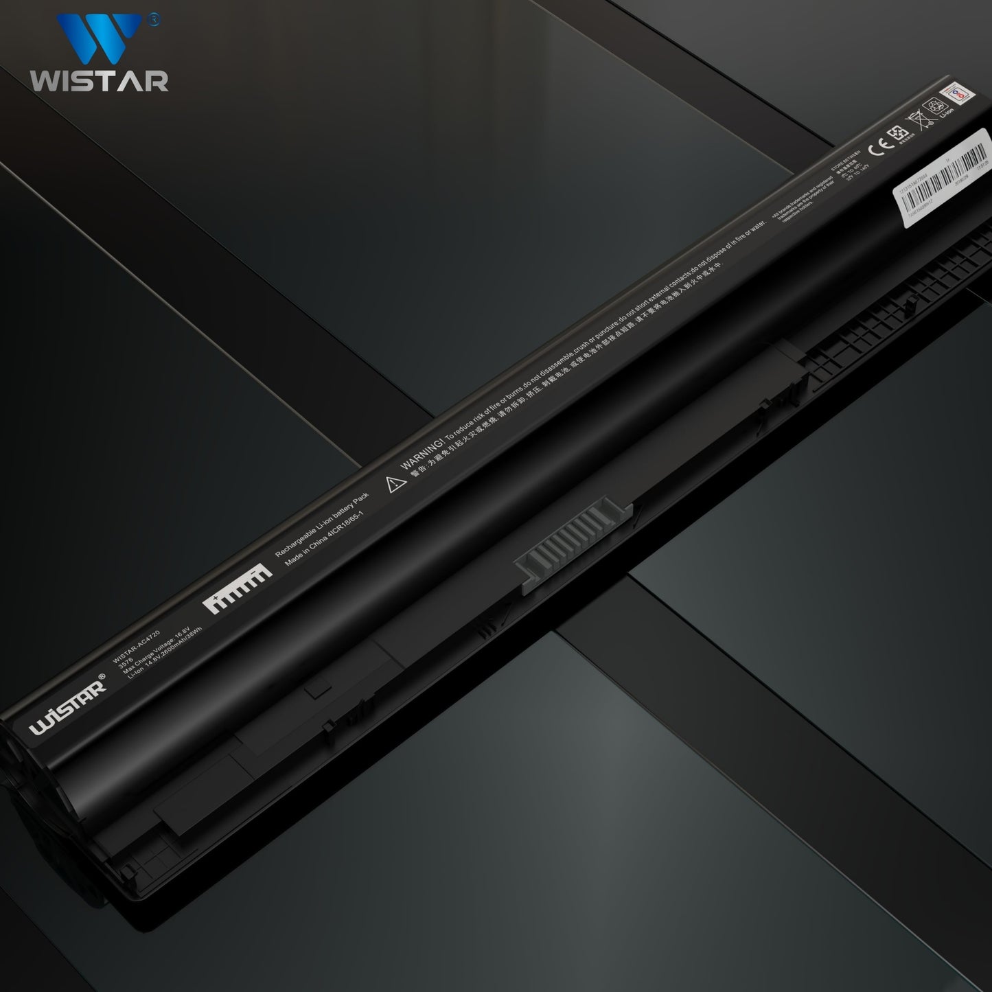Wistar® Laptop Battery – Compatible with Battery for Dell A840, A860, 1014, 1015, 1088 | P/N : F286H,F287H, PP37L, PP38L, G066H | 6 Cell